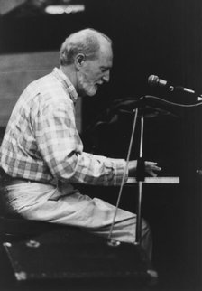 Mose Allison, Edingburgh Jazz Festival, 1990. Creator: Brian Foskett.