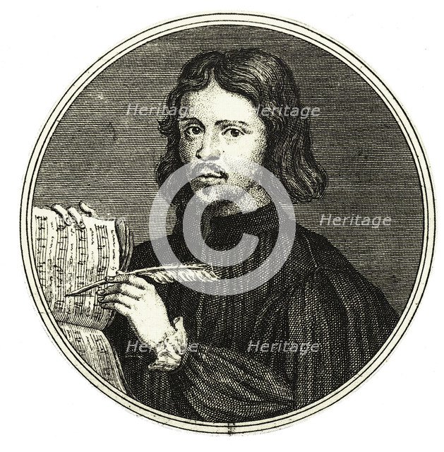 Composer Thomas Tallis. Artist: Haym, Niccolò Francesco (active 18th century)