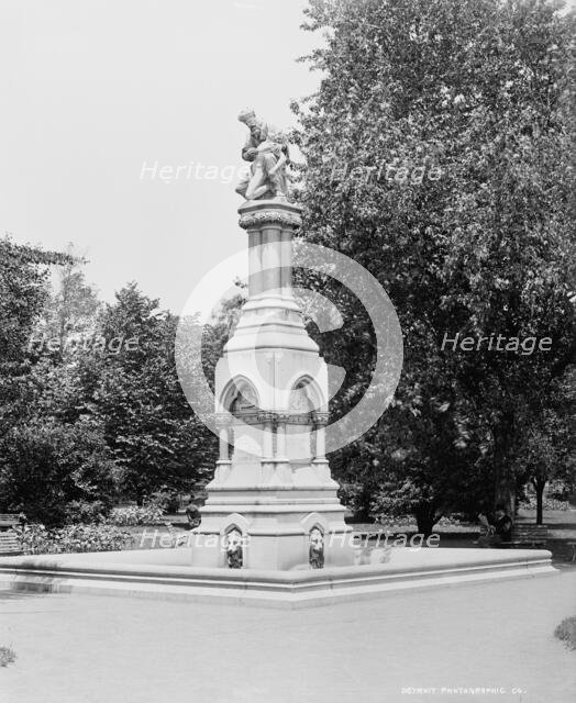 Ether Monument, Public Garden, Boston, between 1900 and 1906. Creator: Unknown.
