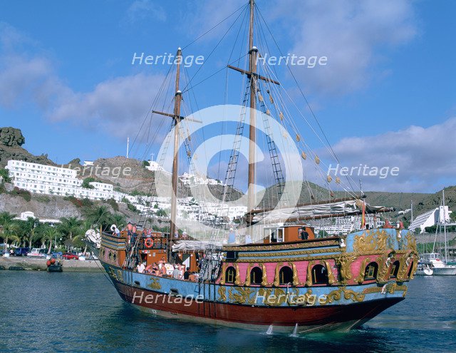 'Party Boat', Puerto Rico, Gran Canaria, Canary Islands.
