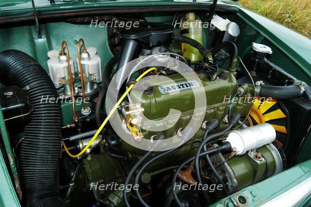 1967 Austin Mini estate engine. Artist: Unknown.