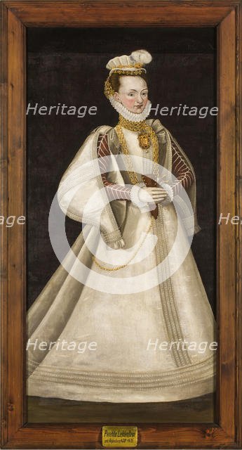 Portrait of Perchta of Rosenberg (1425-1476). Creator: Anonymous.