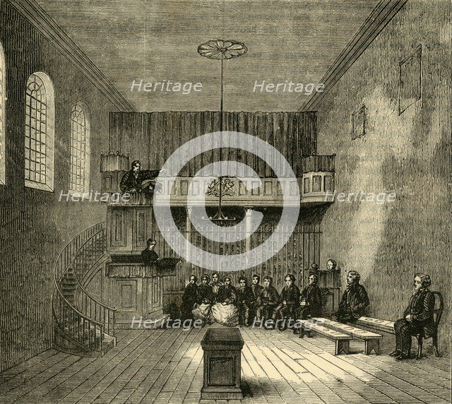 'The Chapel in Newgate', c1872. Creator: Unknown.
