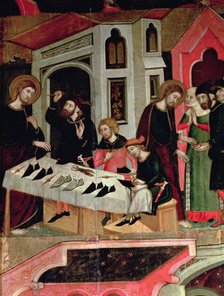 Saint Mark healing the wound hand of the shoemaked named Aniano, table of the 'Altarpiece of Sain…