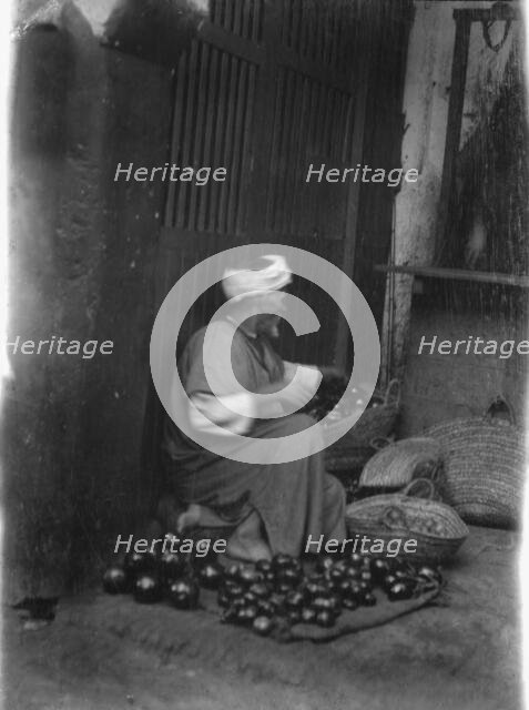 Travel views of Morocco, 1904. Creator: Arnold Genthe.