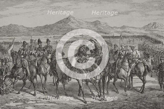 "The Embrace of Vergara" (August 31, 1839), 1879. Creator: Unknown.