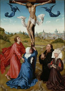 The Crucifixion (The Crucifixion Triptych), c. 1440. Artist: Weyden, Rogier, van der (ca. 1399-1464)