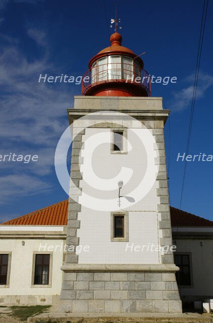 Cape Sardao lighthouse,Ponta do Cavaleiro, Alentejo, Portugal, 2008. Creator: Unknown.