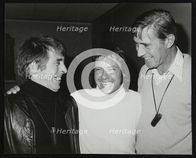 Drummers Kenny Clare, Les DeMerle and Jack Parnell, London, 1979. Artist: Denis Williams