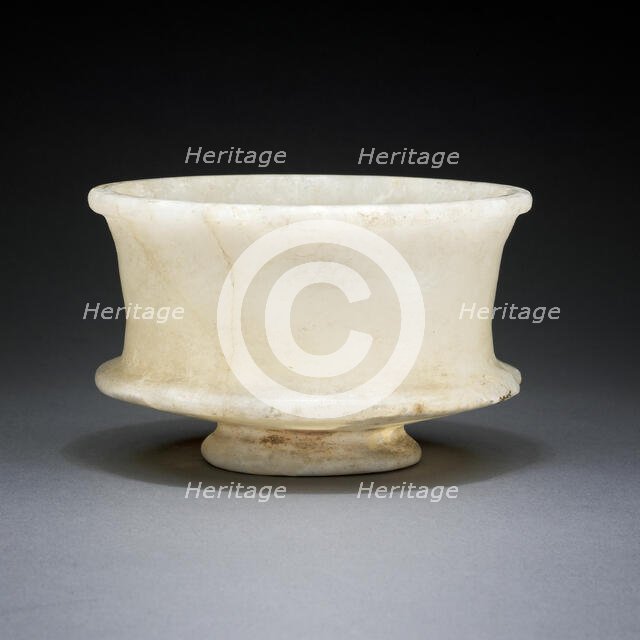 Ointment Vessel, Egypt, New Kingdom, Dynasty 18 (about 1550-1292 BCE). Creator: Unknown.