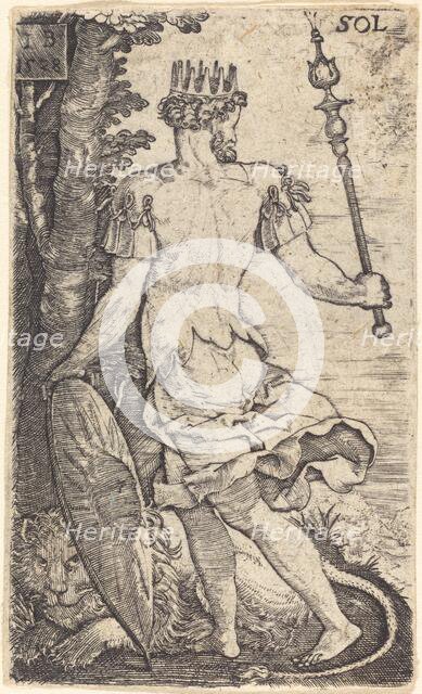Sol (The Sun), 1528. Creator: Master I. B..