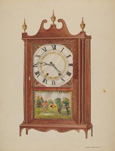 Mantel Clock, c. 1937. Creator: Francis Law Durand.