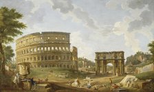 View of the Colosseum, 1747. Creator: Giovanni Paolo Panini.