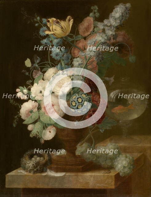 Bouquet of Flowers, c1780-1809. Creator: Georges Frederic Ziesel.