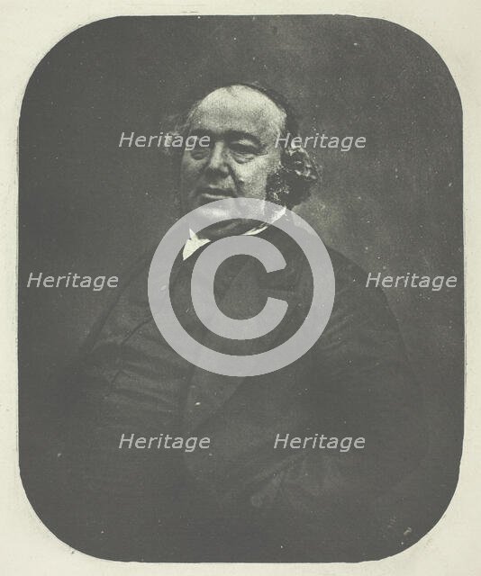 Portrait de Jules Janin d'Apres Nadar, c. 1857, printed 1982. Creator: Charles Nègre.