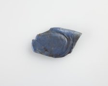 Fragment of an amulet inlay. Head missing, New Kingdom, 1307-1196 BCE. Creator: Unknown.