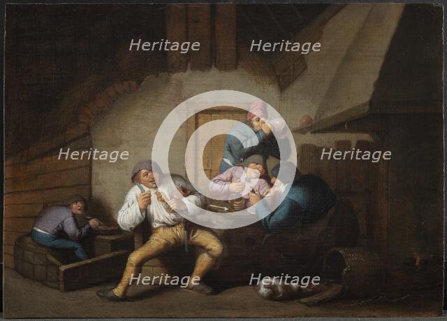 Peasants at Table. The Five Senses: The Sense of Taste, 1637-1656. Creator: Anthonie Victoryns.