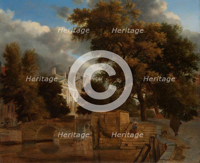 The Stone Bridge, c.1660-c.1672. Creator: Jan van der Heyden.