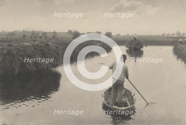 Quanting the Marsh Hay, 1886. Creator: Dr Peter Henry Emerson.