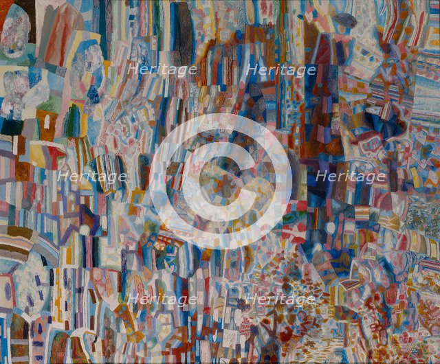 Composition, 1928-1929. Artist: Filonov, Pavel Nikolayevich (1883-1941)