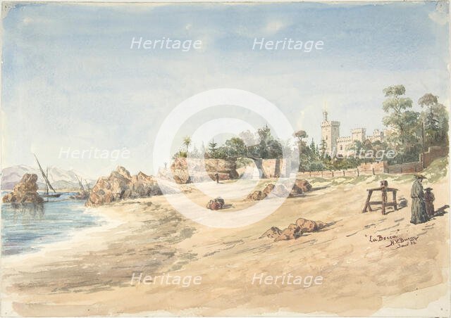 La Bocca, 1882. Creator: Henry Victor Burgy.