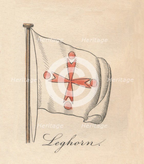 'Leghorn', 1838. Artist: Unknown.