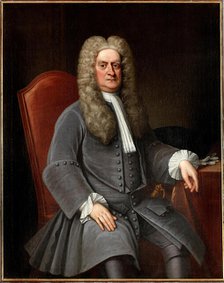 Portrait of Sir Isaac Newton (1642-1727), ca 1720. Creator: Anonymous.