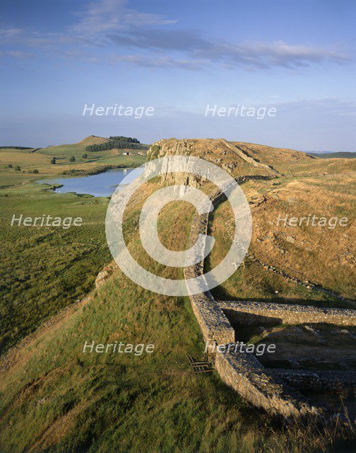 Hadrian's Wall, Northumberland, 2010. Artist: Paul Highnam.