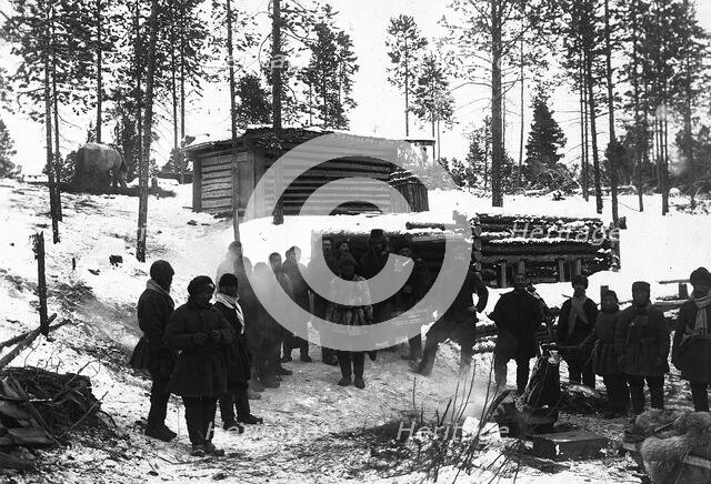 In the woods, 1890. Creator: Unknown.