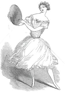 Mademoiselle A. Dumilatre, 1845.  Creator: Unknown.