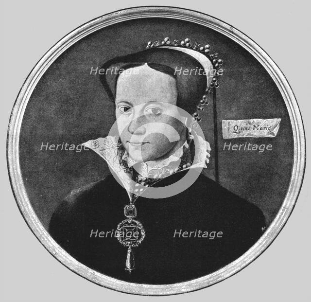 'Queen Mary' by Sir Anthony More; Exhibited at the Tudor Exhibition', 1890. Creator: Unknown.