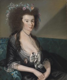 Matilda Davis Williams, ca. 1791-1792. Creator: Christian Gullager.