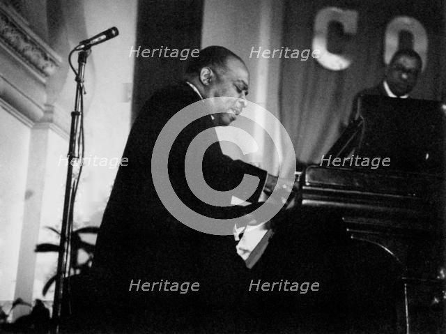 Count Basie on stage, Chatham, Kent, 1967. Creator: Brian Foskett.