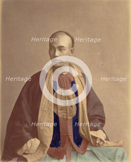 Soldat de la ligne, 1870s. Creator: Baron Raimund von Stillfried.