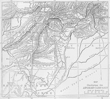 'Map of Afghanistan', c1891. Creator: James Grant.