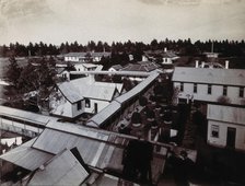 Metropolitan Lunatic Asylum, Kew, Victoria (Australia): some of the buildings..., c1890s. Creator: Unknown.