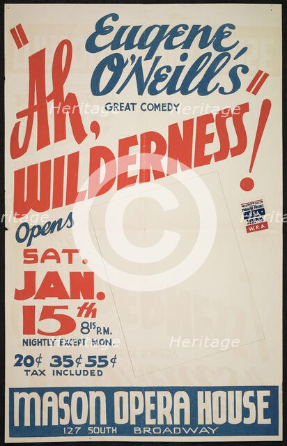 Ah Wilderness!, Los Angeles, 1938. Creator: Unknown.