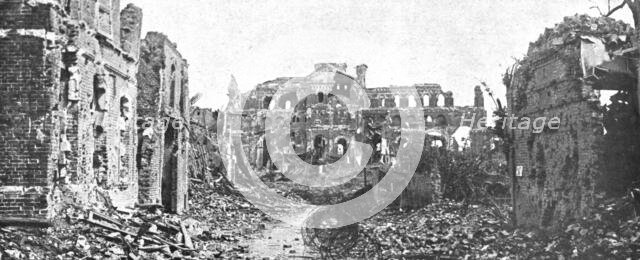 ''Les Britanniques au Nord de la Somme... 1918. Creator: Unknown.