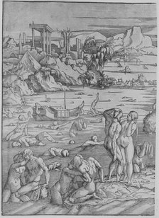 The Deluge, ca. 1524. Creator: Jan van Scorel.