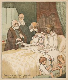 'Sore Sicke They Were and Like To Dye', c1878.  Creator: Randolph Caldecott.