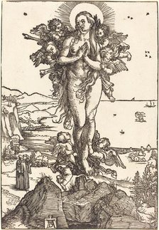 The Elevation of Saint Mary Magdalene, c. 1504/1505. Creator: Albrecht Durer.