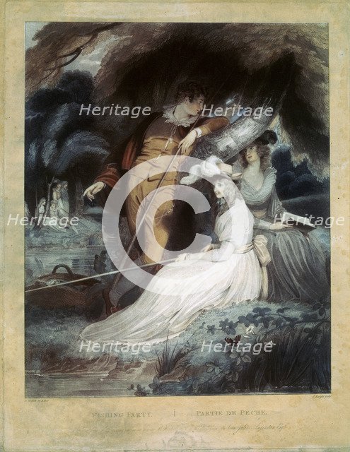 'Fishing Party', 18th or early 19th century. Artist: Charles Knight