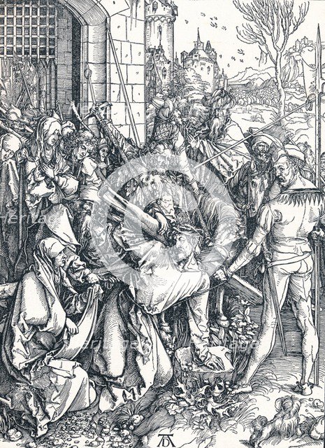 'Christ Bearing the Cross', 1498 (1906).  Artist: Albrecht Durer.