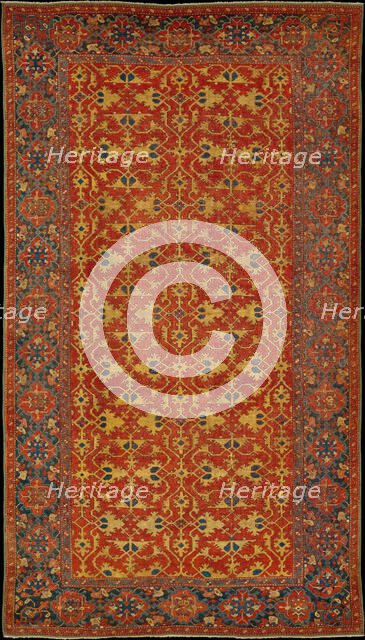Lotto Carpet, Turkey, ca. 1600. Creator: Unknown.