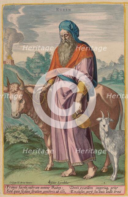 Ruben, c. 1585. Creator: Johann Sadeler I.