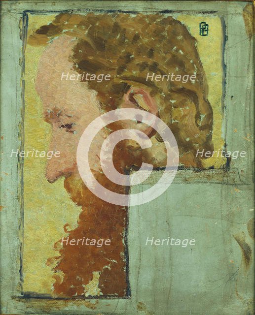 Portrait of Édouard Vuillard (1868-1940), 1891. Artist: Bonnard, Pierre (1867-1947)