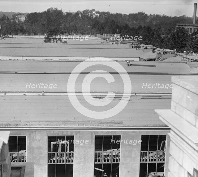 Council of National Defense Headquarters Under Construction, 1917. Creator: Harris & Ewing.