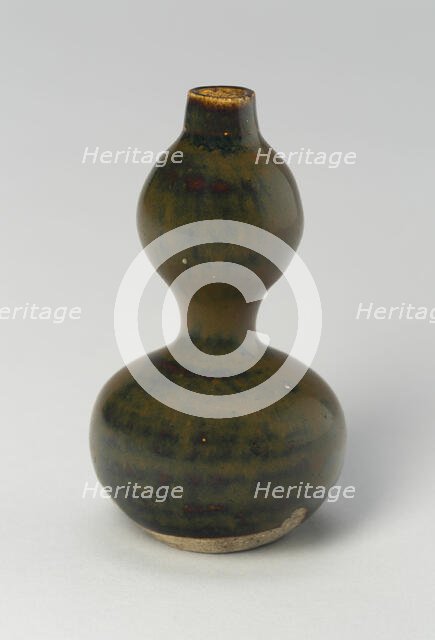 Small Double-Gourd Bottle, Yuan dynasty (1271-1368). Creator: Unknown.