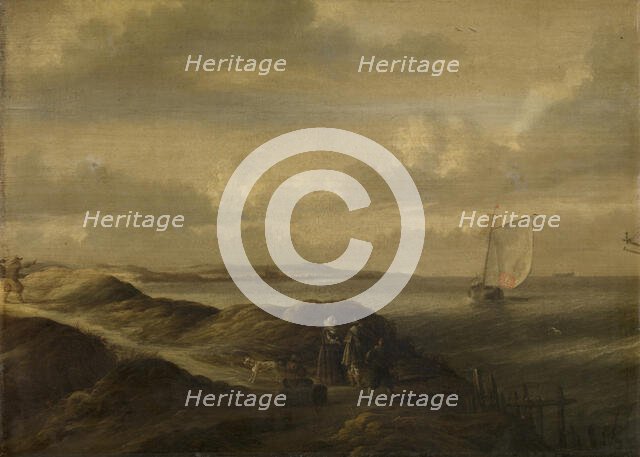 Seascape, mid-17th century. Creator: Bonaventura Peeters I.