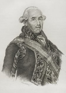 Ventura Caro Maza de Lizana, (1742-1809), Captain General of Valencia, Spanish military, 1851.  Creator: Unknown.